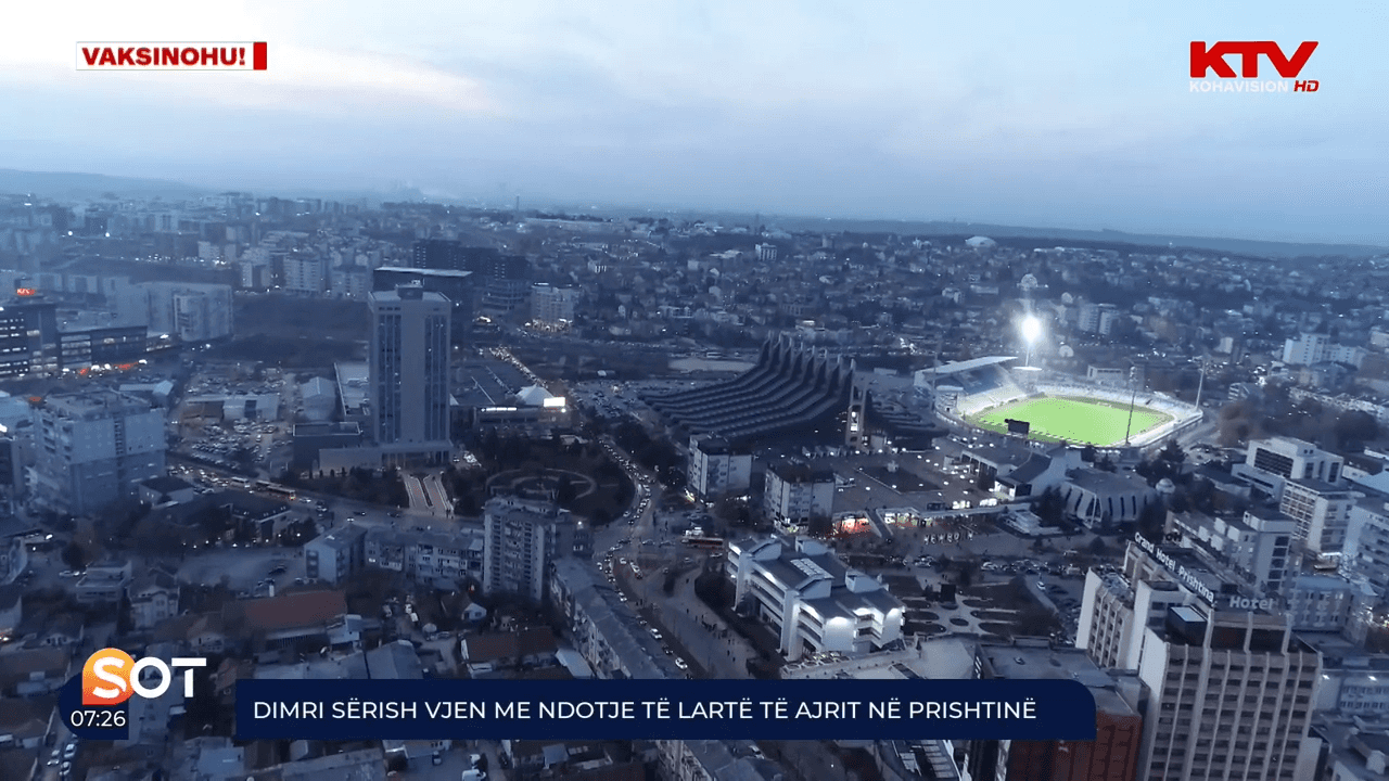 Dimri sërish vjen me ndotje të lartë të ajrit në Prishtinë