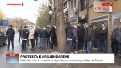 Në protestën e argjendarëve në Prizren kërkohet shtimi i masave të sigurisë