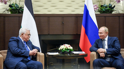 Putini e pret presidentin palestinez në Sochi