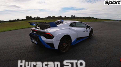 Videoja që shfaq shpejtësinë marramendëse të Lamborghini Huracan STO