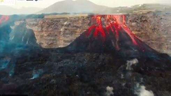 Shembet një pjesë e vullkanit në La Palma