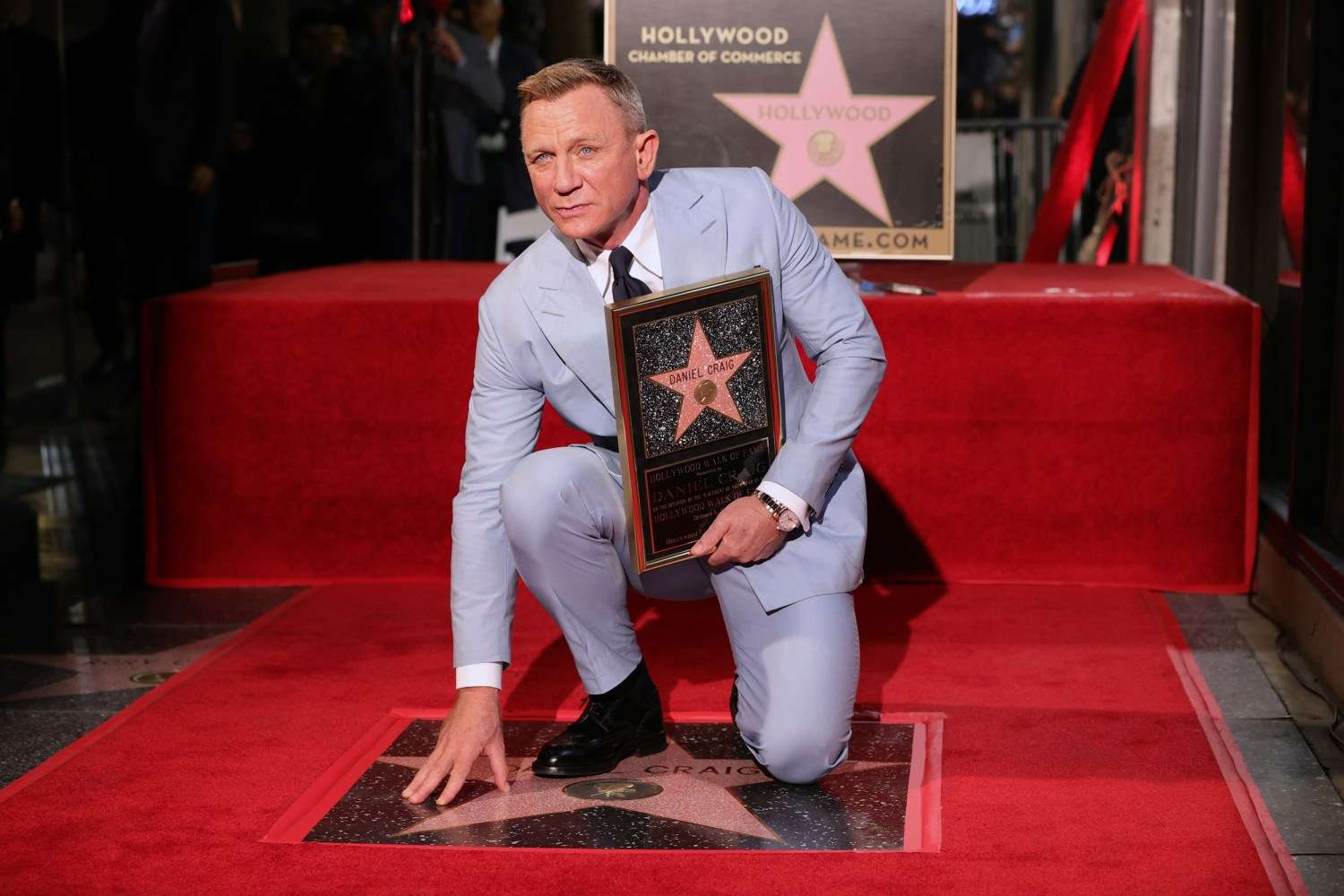 Daniel Craig nderohet me yll në “Walk of Fame”