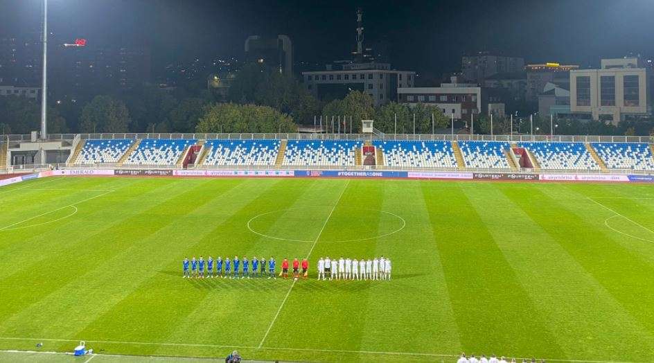 Kosova U21 në disavantazh pas pjesës së parë