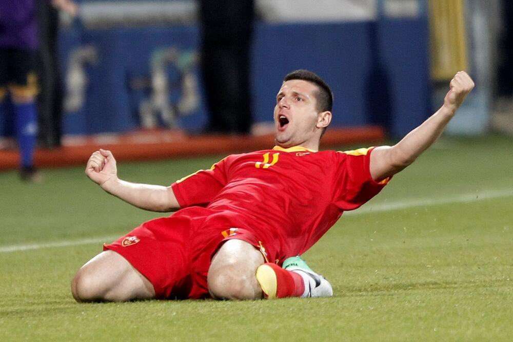 Beqiraj shënon gol, Mali i Zi po udhëheq 2:0