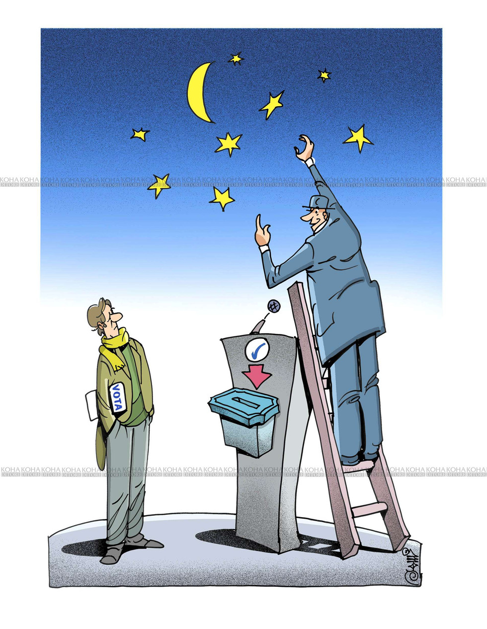 Karikatura e ditës - 10 tetor 2021