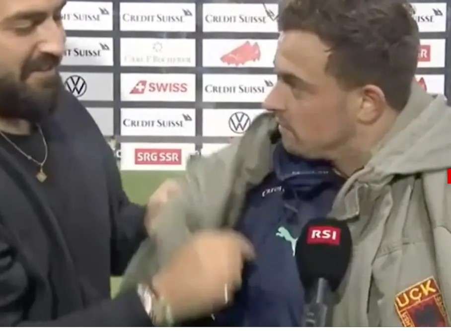 El hincha que vestía la chaqueta de Shaqiri con el emblema del KLA tiene prohibido ingresar a los estadios en Suiza