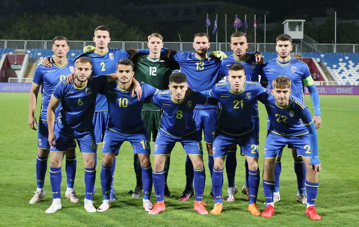 Kosova U21 po humb nga Çekia në pjesën e parë