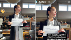 Dua Lipa u bashkohet thirrjeve për dënim të dhunuesve në luftën e Kosovës