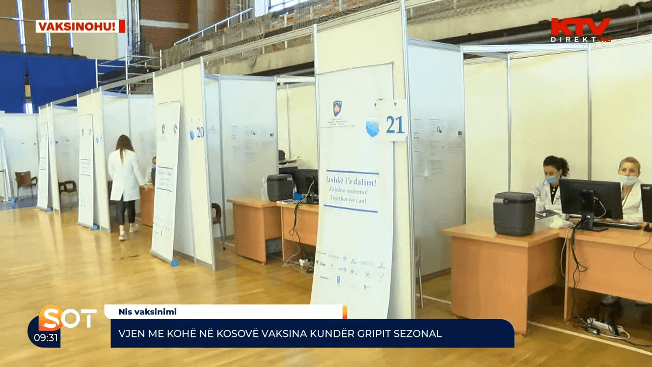 Nis vaksinimi kundër gripit sezonal, Prishtina ka në dispozicion 14 mijë vaksina