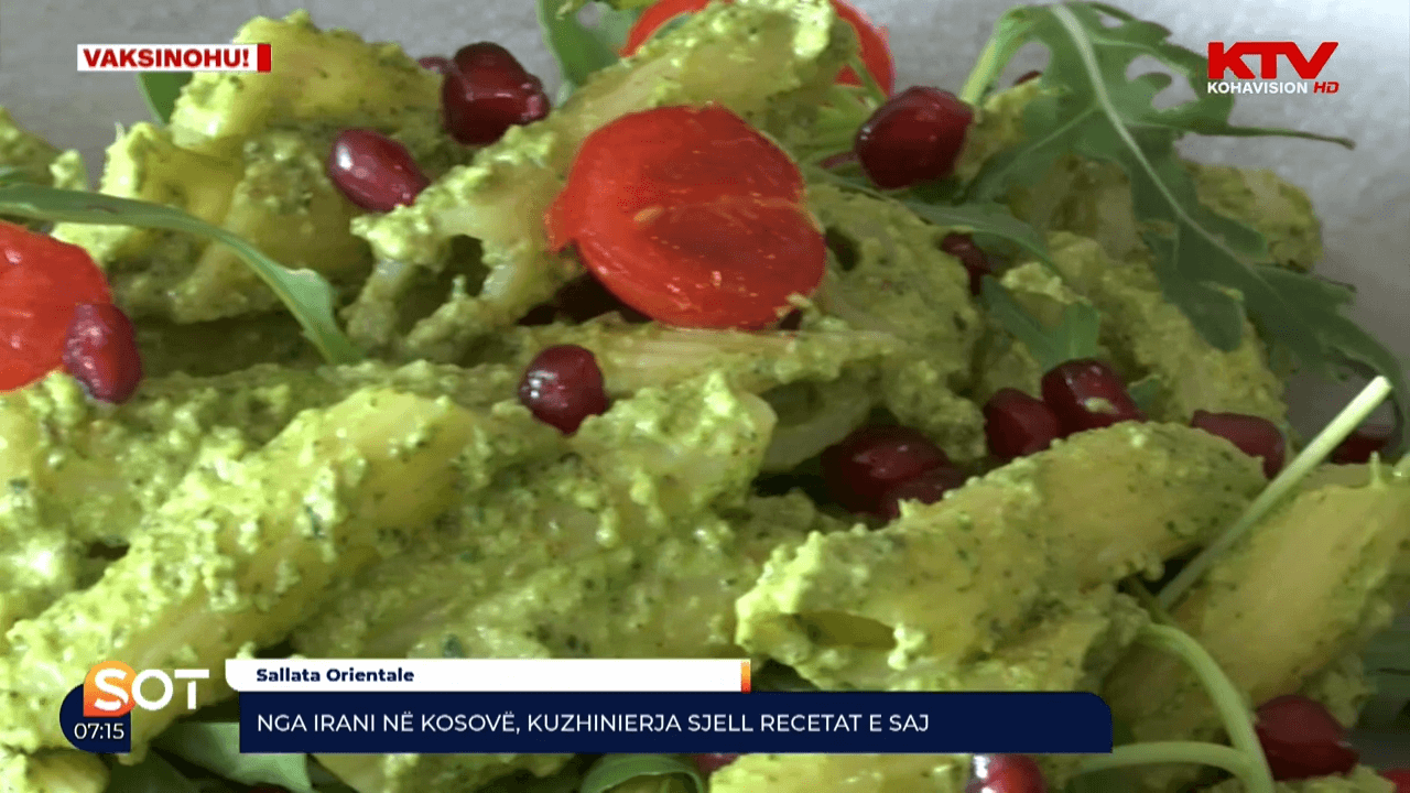 Nga Irani në Kosovë, kuzhinierja sjell recetat e saj