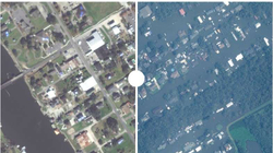 Pamjet satelitore të shkatërrimeve nga uragani Ida