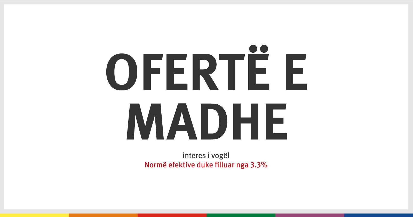 Banka ProCredit me ofertë të re të kredisë për shtëpi dhe banesë
