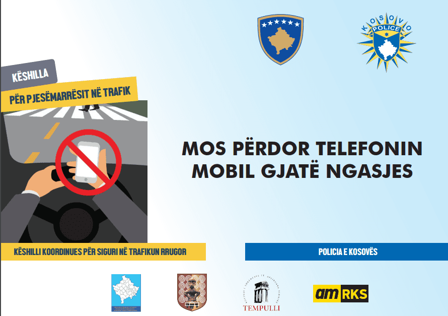 Gjatë 24 orëve të fundit u gjobitën 146 shoferë për përdorim të telefonit