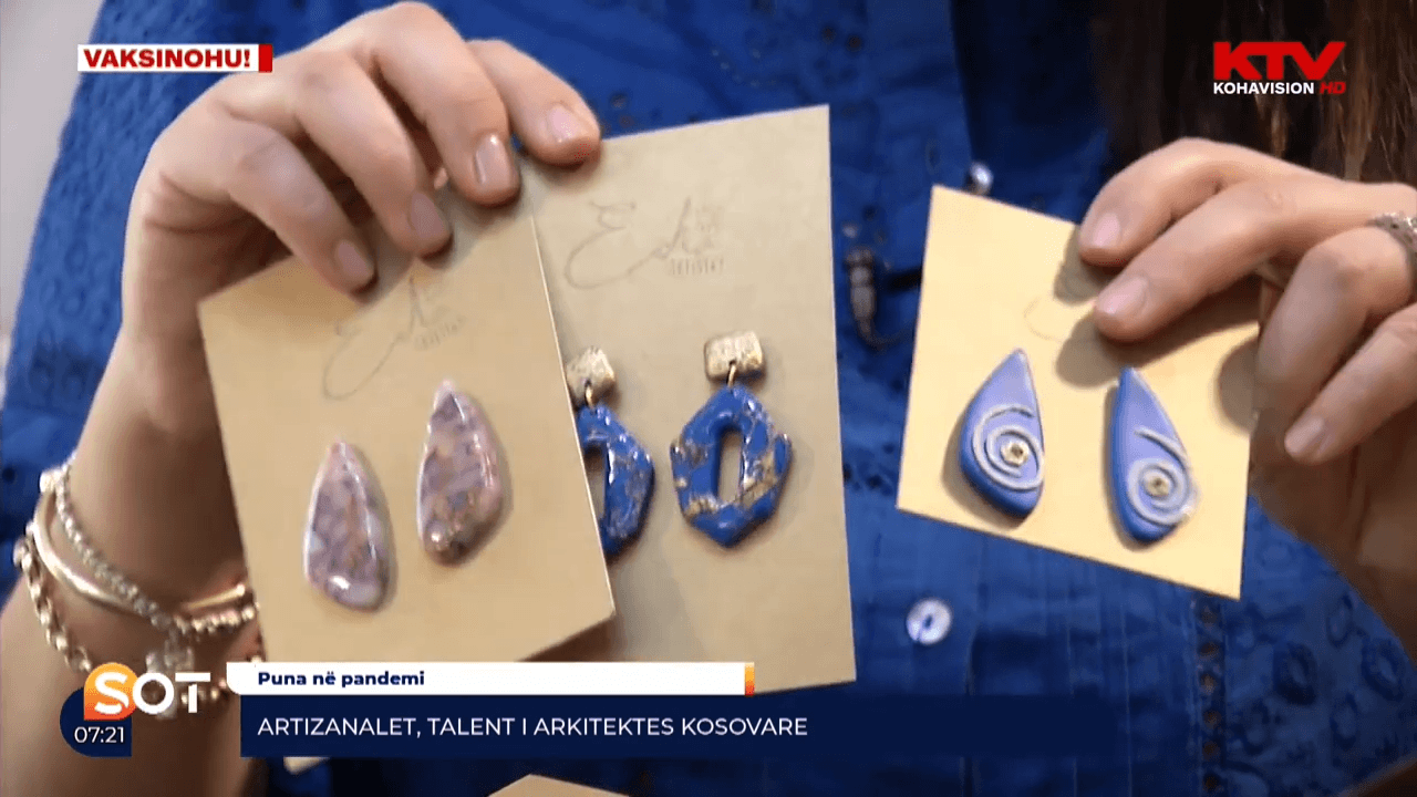 Arkitektja zbulon talentin në pandemi