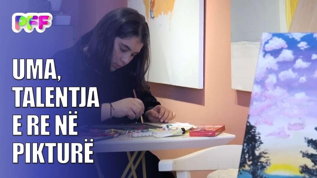 Uma, talentja e re në pikturë