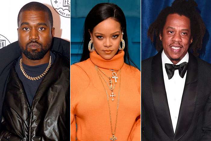 Rihanna, Jay-Z dhe Ye pjesë e listës së miliarderëve të përpiluar nga “Forbes”