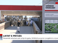 lista e pritjes, sherbime mjekesore, prill 2022