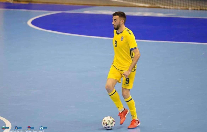 Drilon Maxharraj, sport, futboll, koha, futsall, 10 prill