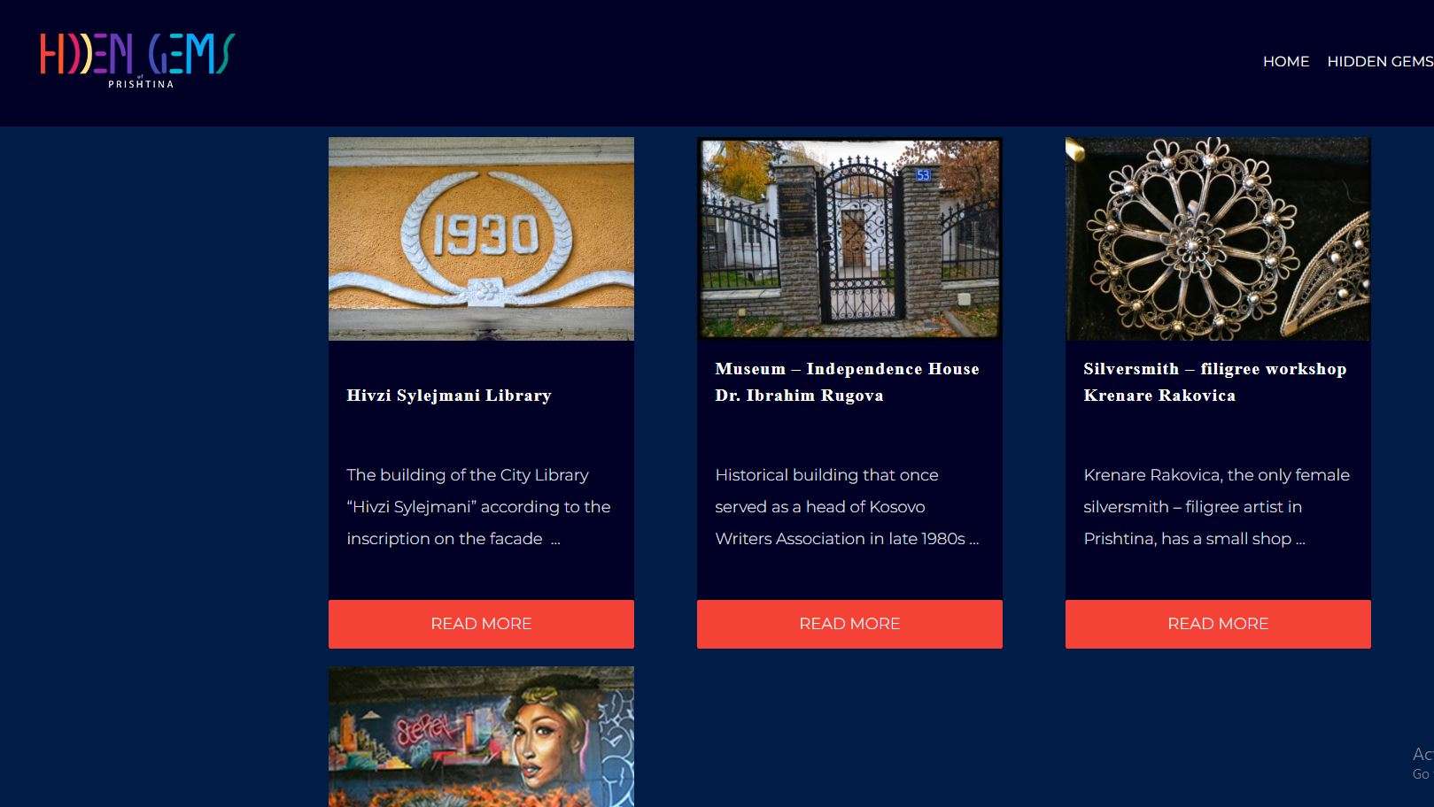 Hiden Gems of Prishtina