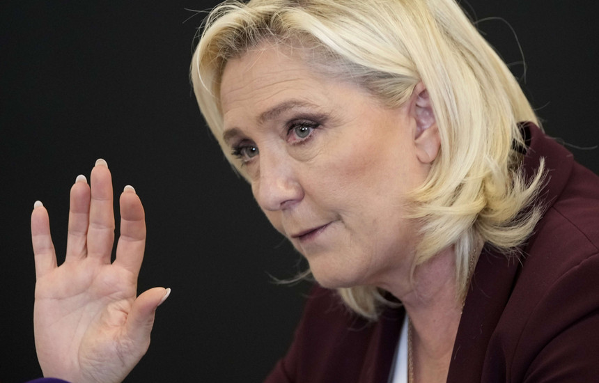 Kandidatja për presidente të Francës, Marine Le Pen