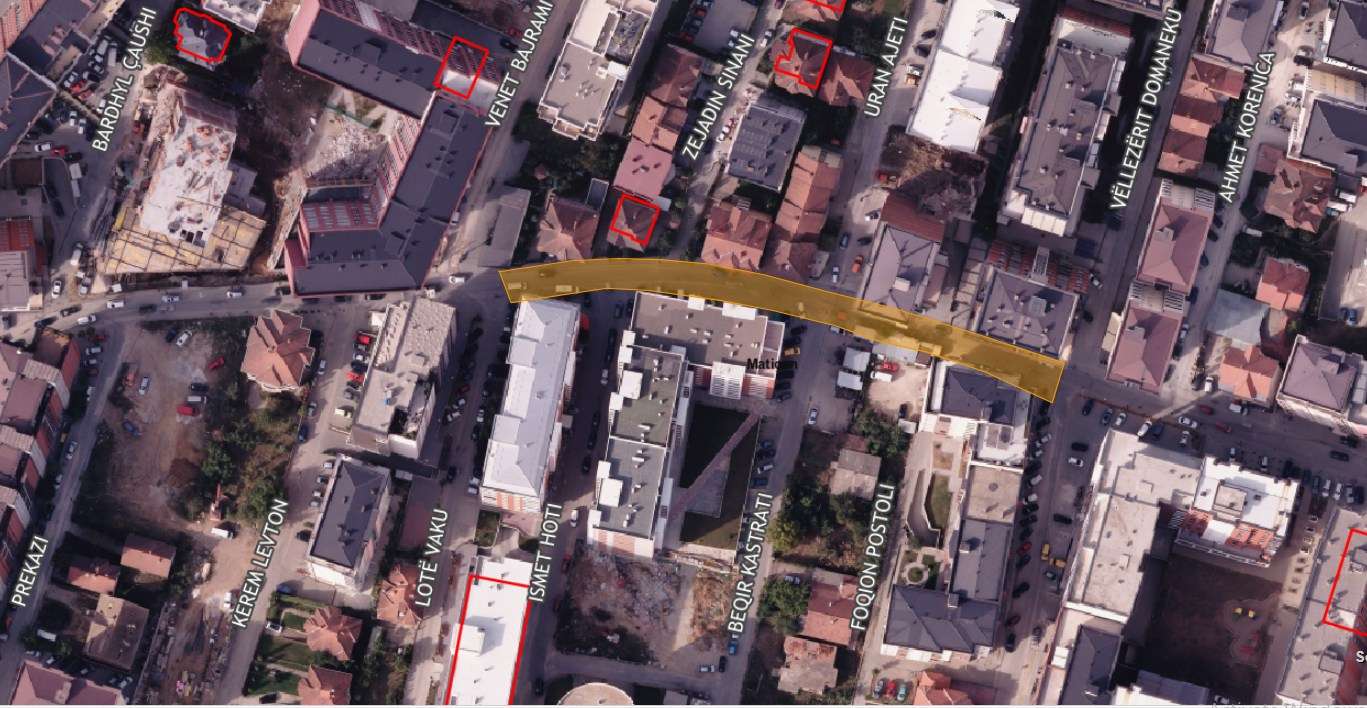 Mbyllet sërish një pjesë e rrugës “Muharrem Fejza”