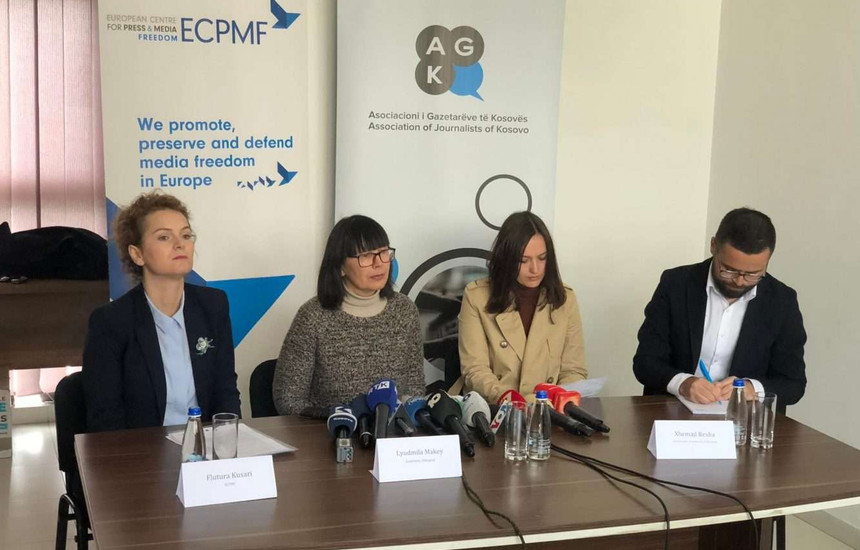 Gazetarja e parë ukrainase në Kosovë, Prill 2022