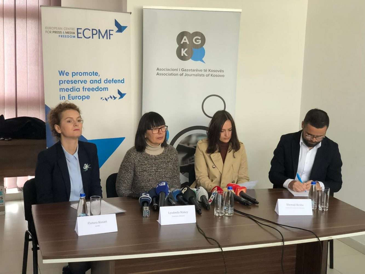 Gazetarja e parë ukrainase në Kosovë, Prill 2022