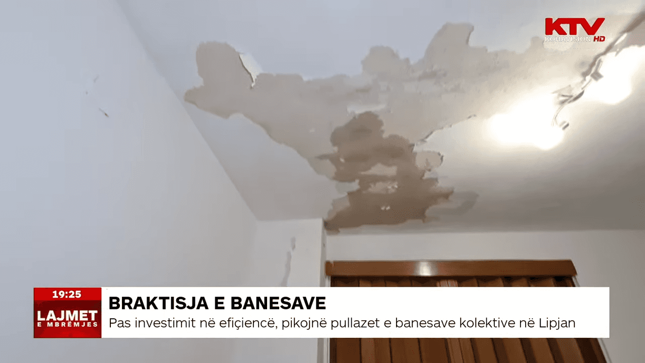Reshjet e shiut kanë dëmtuar banesën e familjes Jashari në Lipjan