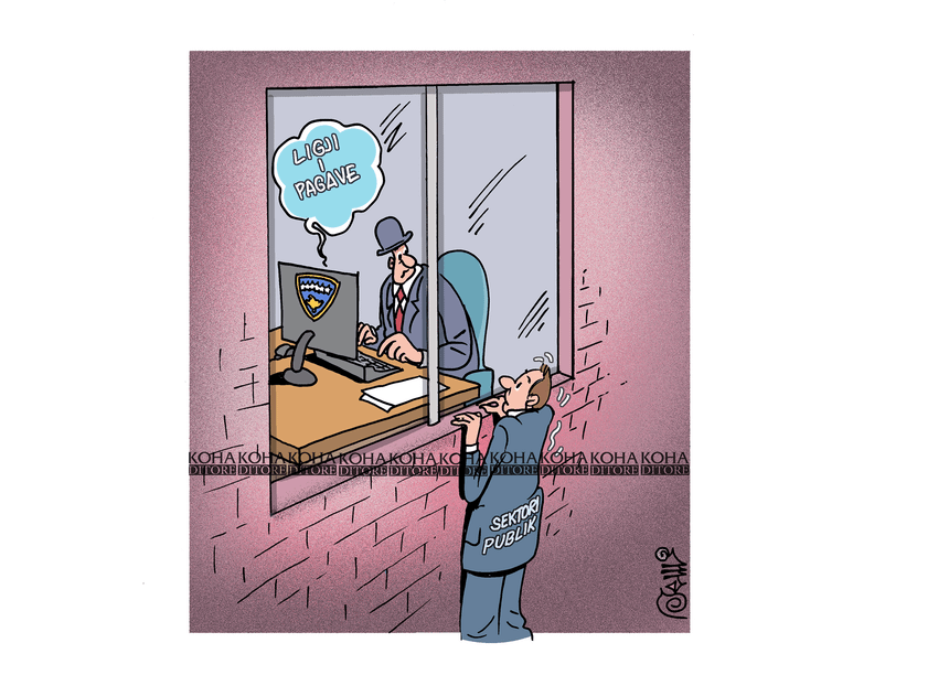 karikatura ligji i pagave jemi koha