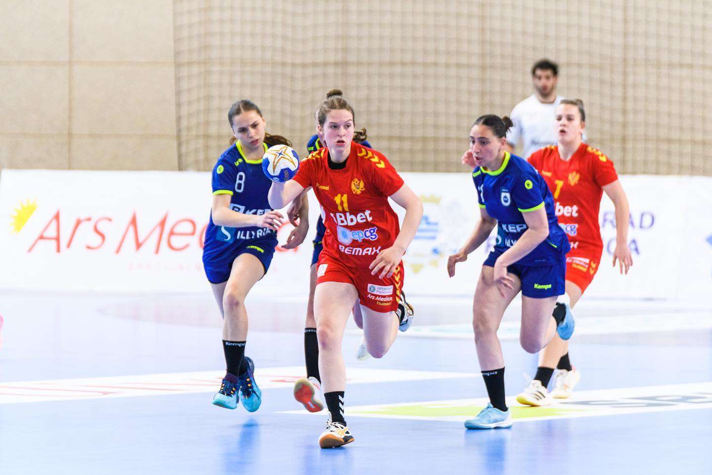 Përfaqësuesja U-16 e Kosovës në hendboll në Lojërat Mesdhetare
