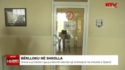 Grevë e protestë nga punëtorët teknikë të shkollave në Gjilan