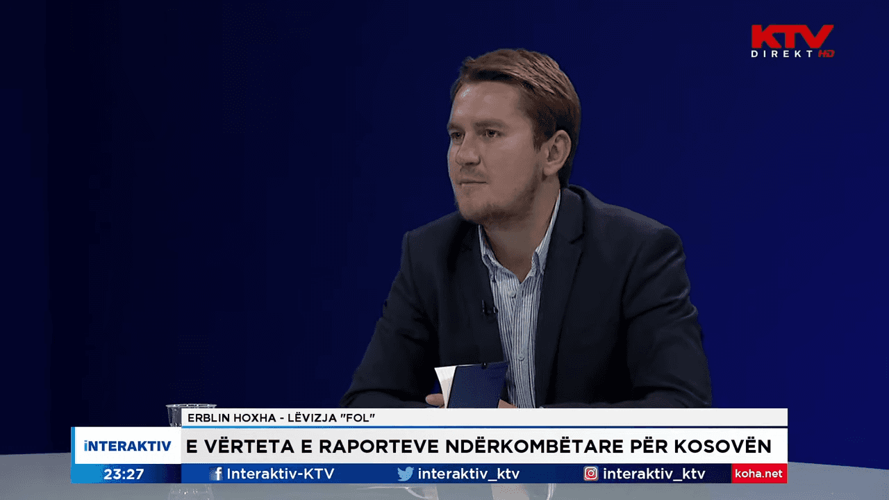 erblin hoxha, debati, interaktiv, serbia, kosova, freedom house