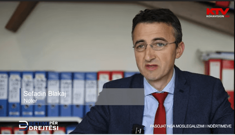 Blakaj: Qytetarët e dinë dhe duhet të kenë njohuri për rreziqet kur blejnë banesat e palegalizuara