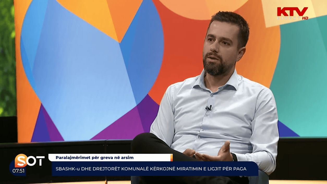 Viti i ri shkollor në rrezik, Shahini: Greva e SBASHK-ut s’përfundon pa u finalizuar ligji për paga