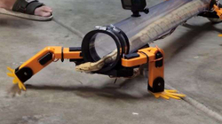 Krijohen këmbë robotike për gjarpërinjtë, tani mund të ecin