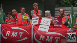 Londra në kaos, punonjësit e hekurudhave mbajnë grevë në kryeqytetin britanik