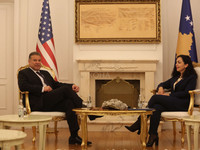 Gabriel Escobar me presidenten Vjosa Osmani