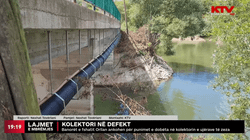Banorët e Orllanit ankohen për punimet e dobëta në kolektorin e ujërave të zeza