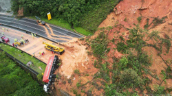 Dheu kaplon autostradën në Brazil, lë të vdekur e të zhdukur