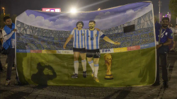 Tifozët e Messit nga Azia përkrahin Argjentinën në Kupën e Botës