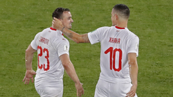 Xhaka e Shaqiri kërkojnë edhe rekordin në ndeshje ndaj Serbisë
