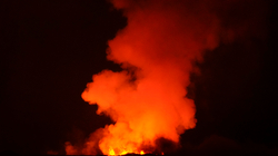 Rrjedhje e lavës në vullkanin Mauna Loa në Havai