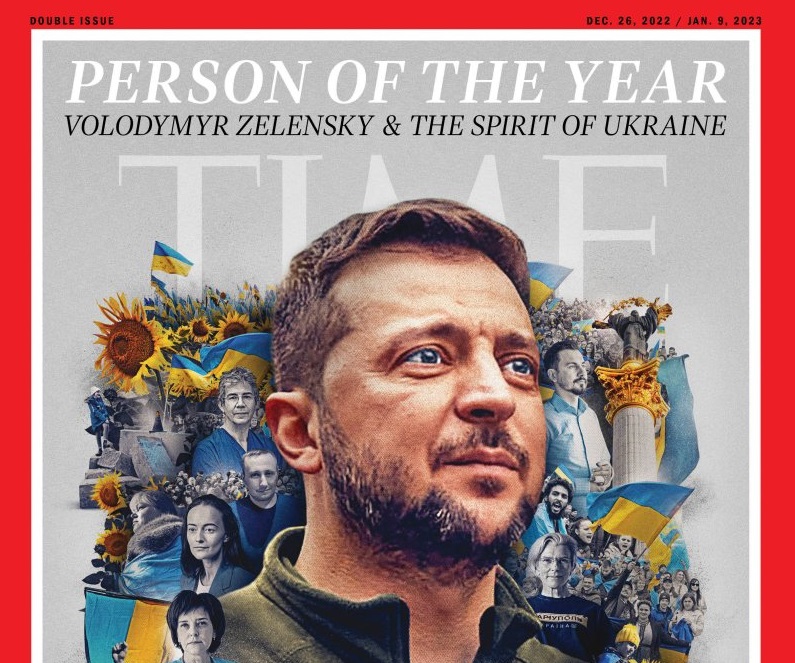 Volodymyr Zelensky shpallet “Personi i vitit” nga revista “Time”