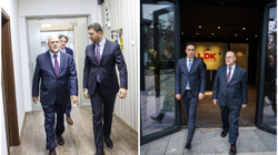 Hovenier takon krerët e opozitës, diskutojnë për sigurinë e zgjedhjet
