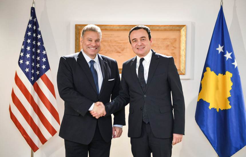 Albin Kurti ne takim me Gabriel Escobarin