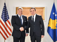 Albin Kurti ne takim me Gabriel Escobarin