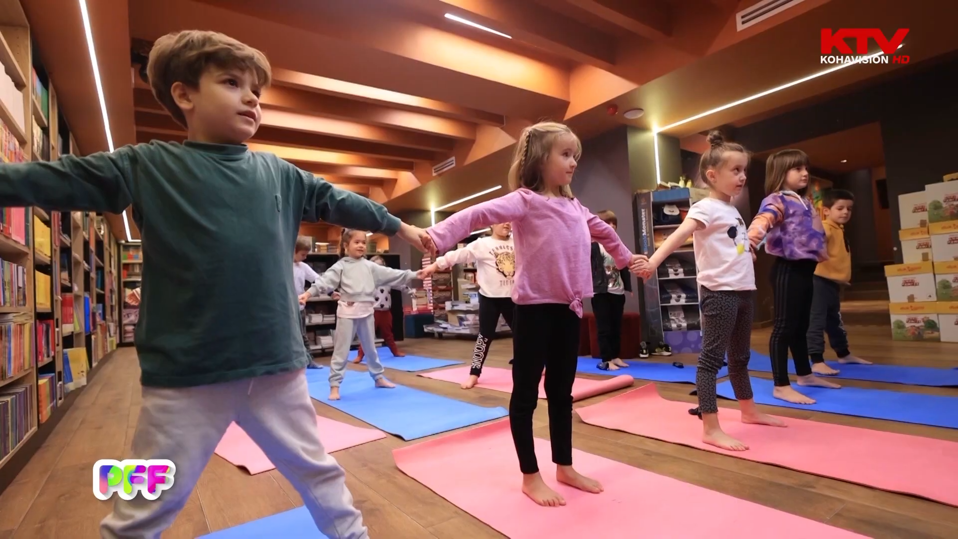 Programi Fluturues i Fëmijëve, emision kushtuar yogas
