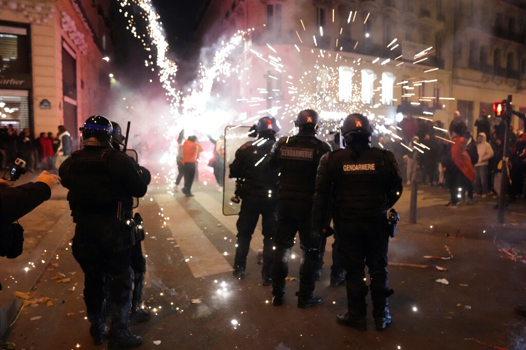 10 mijë policë angazhohen për ndeshjen Francë - Maroku