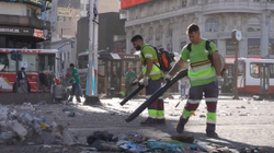 Rrugët e Buenos Airesit një ditë pas festës së madhe