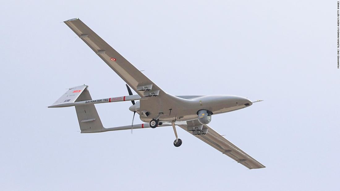 Dron Bayraktar - Shqiperia